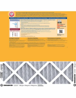 Arm & Hammer 16x24x1 (15.75 X 23.75) Arm And Hammer™ Air Filter 5 Arm & Hammer 16x24x1 (15.75 X 23.75) Arm And Hammer™ Air Filter -Home Air Filter Store ah enhanced back