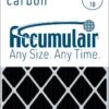 18x24x2 (17.5x23.5x1.75) Accumulair Carbon MERV 10 Odor Eliminating Filter -Home Air Filter Store carbon lg 3 2