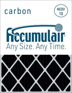 19.25x21.25x2 (Actual Size) Accumulair Carbon MERV 10 Odor Eliminating Filter