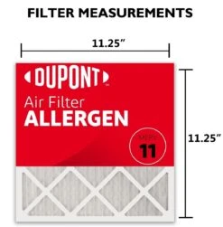 11.25x11.25x1 (Actual Size) DuPont™ Allergen Air Filter (MERV 11) -Home Air Filter Store da11.25x11.25a