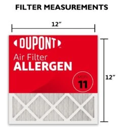 12x12x1 (Actual Size) DuPont™ Allergen Air Filter (MERV 11) 7 12x12x1 (Actual Size) DuPont™ Allergen Air Filter (MERV 11) -Home Air Filter Store da12x12a