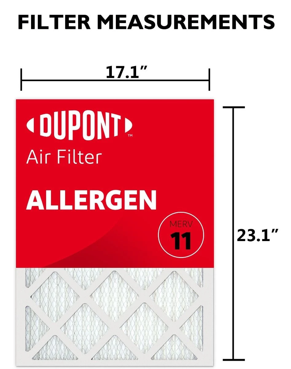 17.5x23.5x1 (17.1 X 23.1) DuPont™ Allergen Air Filter (MERV 11) 5 17.5x23.5x1 (17.1 X 23.1) DuPont™ Allergen Air Filter (MERV 11) - Image 3