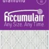 15x30x1 (14.5x29.5) Accumulair Diamond Filter MERV 13