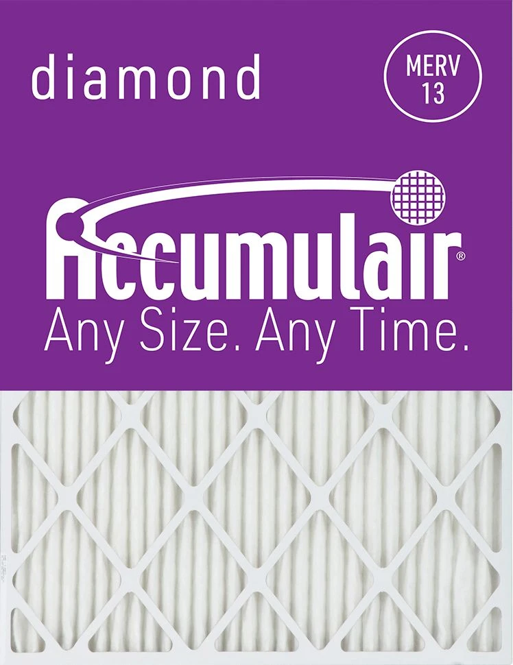 8x24x4 (Actual Size) Accumulair Diamond Filter MERV 13 3 8x24x4 (Actual Size) Accumulair Diamond Filter MERV 13