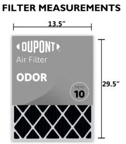 14x30x1 (13.5 X 29.5) DuPont™ Odor Air Filter (MERV 10) 7 14x30x1 (13.5 X 29.5) DuPont™ Odor Air Filter (MERV 10) -Home Air Filter Store do14x30x1