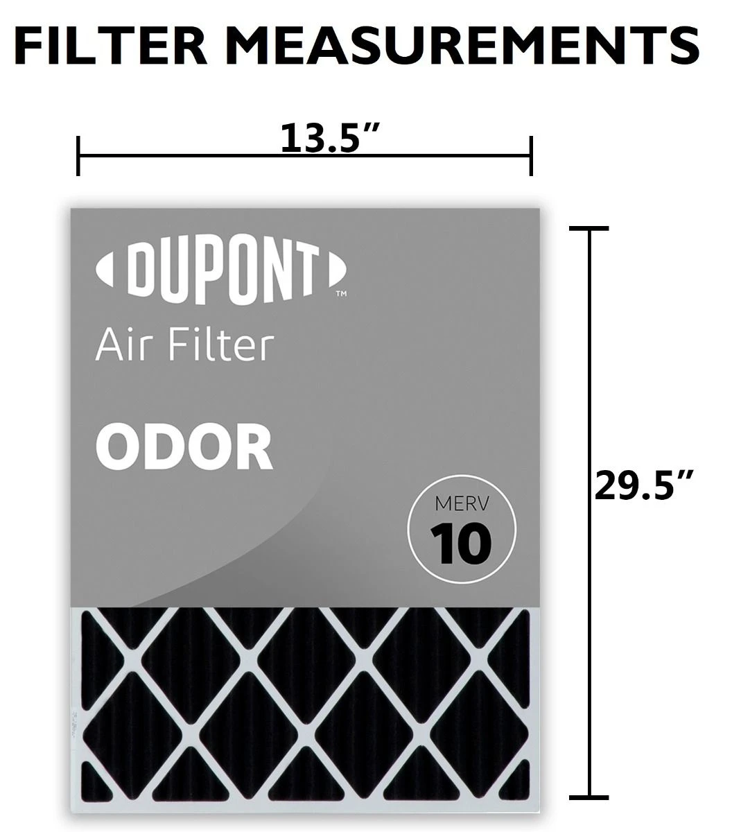 14x30x1 (13.5 X 29.5) DuPont™ Odor Air Filter (MERV 10) 5 14x30x1 (13.5 X 29.5) DuPont™ Odor Air Filter (MERV 10) - Image 3