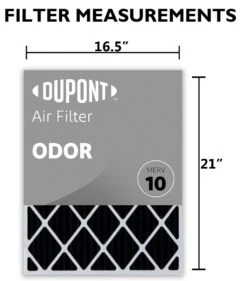 16.5x21x1 (Actual Size) DuPont™ Odor Air Filter (MERV 10) 7 16.5x21x1 (Actual Size) DuPont™ Odor Air Filter (MERV 10) -Home Air Filter Store do16.5x21x1a