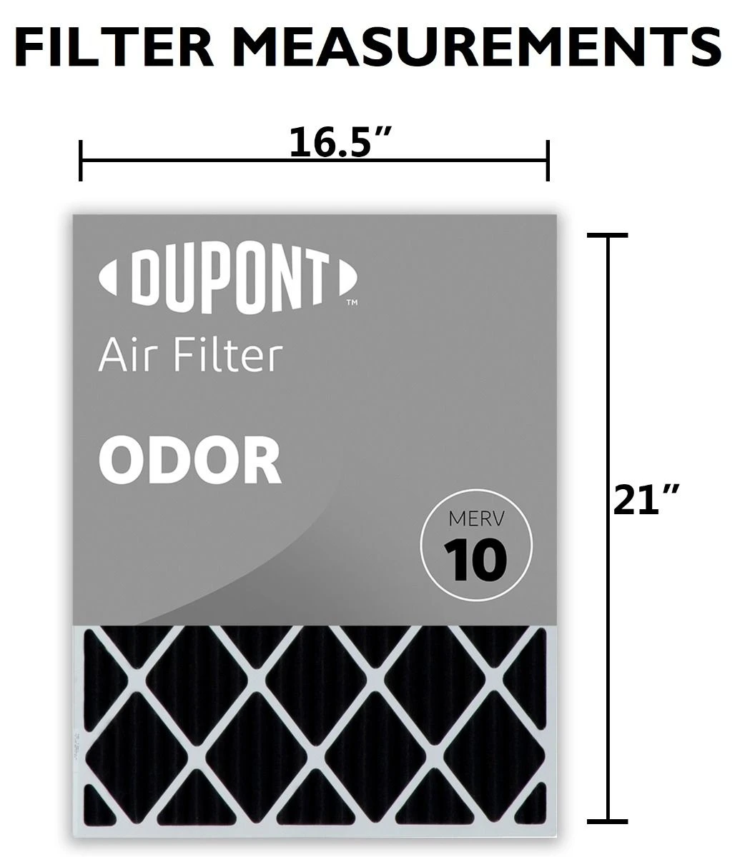 16.5x21x1 (Actual Size) DuPont™ Odor Air Filter (MERV 10) 5 16.5x21x1 (Actual Size) DuPont™ Odor Air Filter (MERV 10) - Image 3