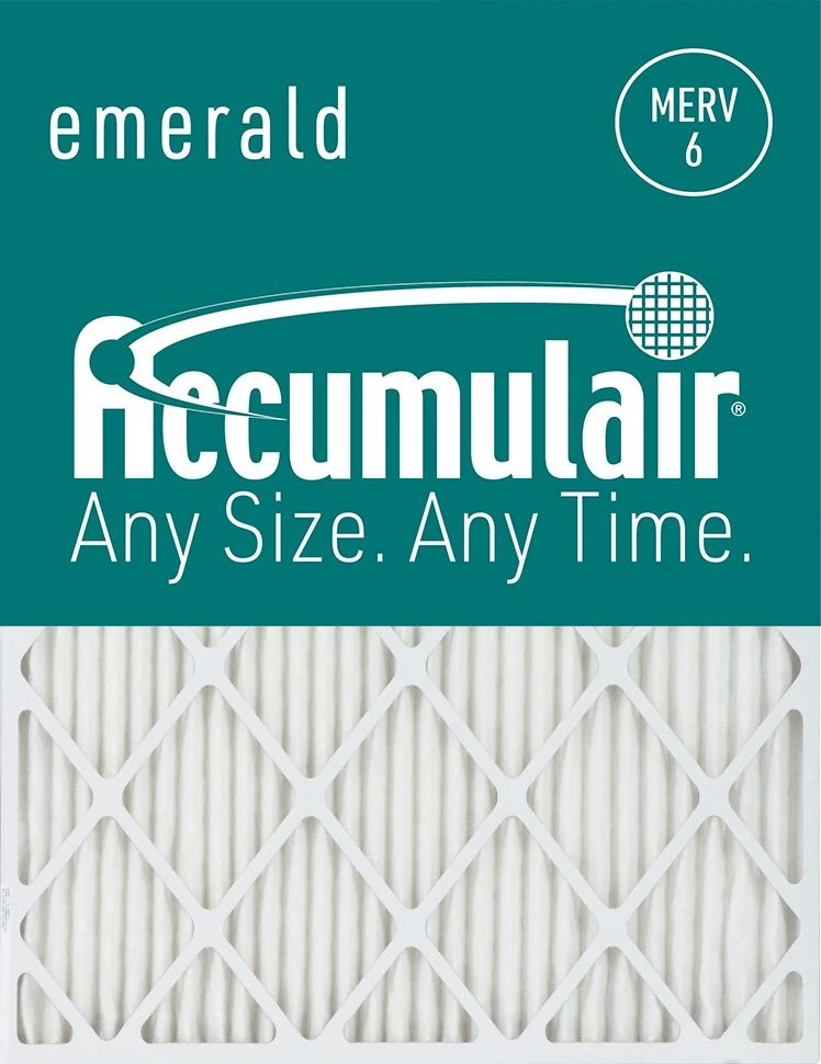 14x27x4 (Actual Size) Accumulair Emerald Filter MERV 6 3 14x27x4 (Actual Size) Accumulair Emerald Filter MERV 6