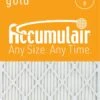 19x25x1 (18.5x24.5) Accumulair Gold Filter MERV 8